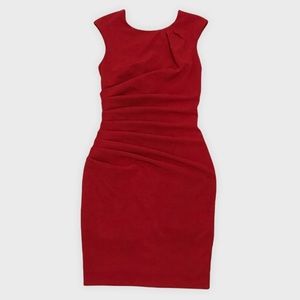 Alberto Makali Red Pencil Dress Size S